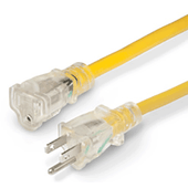 Marinco 14\/3 Lighted Extension Cord - Non-Locking - 15A - 50'