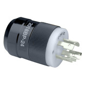 Marinco 2018BP-24 Trolling Motor Plug (Male) 12\/24V - Black