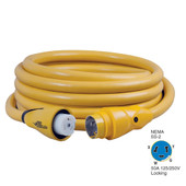 Marinco CS504-25 EEL 50A 125V\/250V Shore Power Cordset - 25' - Yellow
