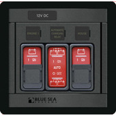 Blue Sea 1147 Remote Control Panel w\/(2)2145 & (1)2146 Remote Control Contura Switch