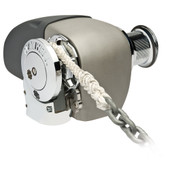Maxwell HRC 10-8 Rope Chain Horizontal Windlass 5\/16" Chain, 5\/8" Rope 12V, with Capstan