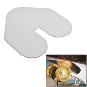 Megaware ScuffBuster XL w\/Notch - 9" x 8.75" - Notched - 22G - Stainless Steel